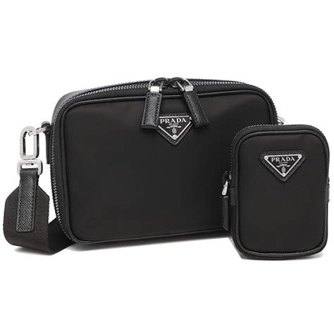 2vh002 prada|PRADA 2VH002 Renylon Triangle Logo Crossbody bag Shoulder .